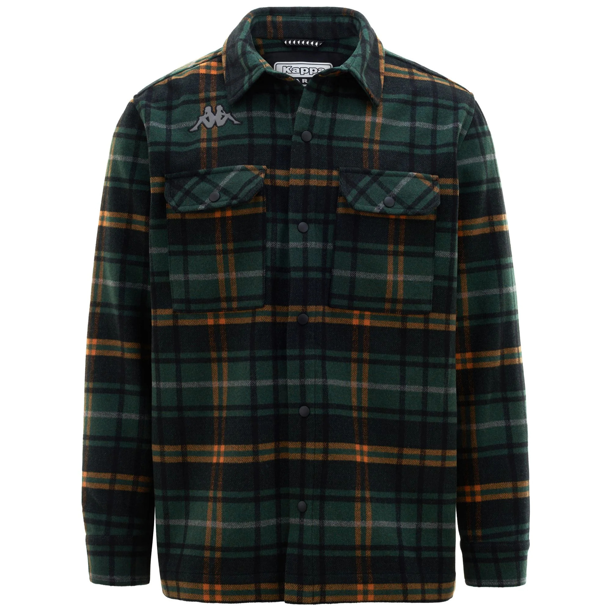 Camicie Kappa Uomo Hystim Verde