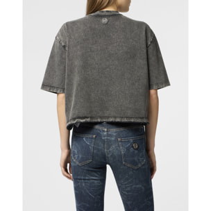 PHILIPP PLEIN Camiseta Cuello Redondo Ss EAGLE