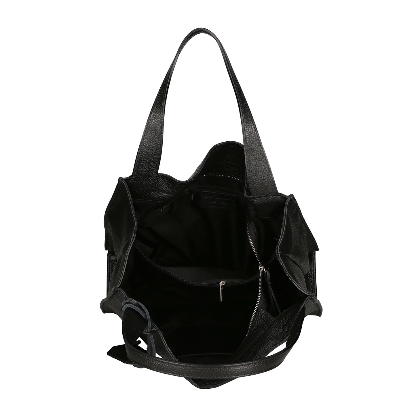 Borsa a spalla da donna - Modello Aelia - Vera pelle - 40.0 x 36.0 x 12.0 cm