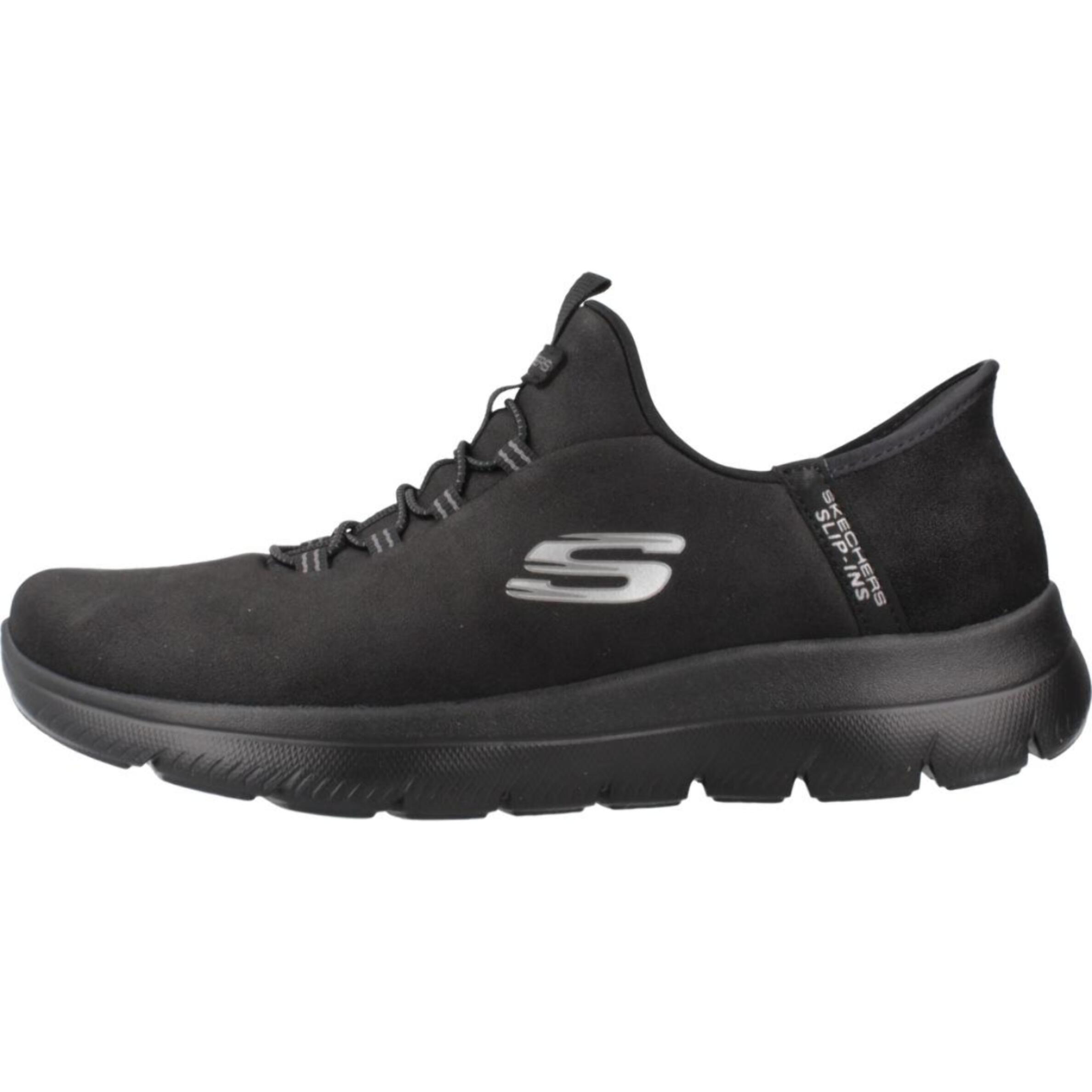 Sneakers De  Mujer Summits-unknown Trai Slip-ins Negro