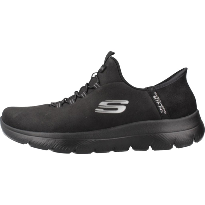Sneakers De  Mujer Summits-unknown Trai Slip-ins Negro