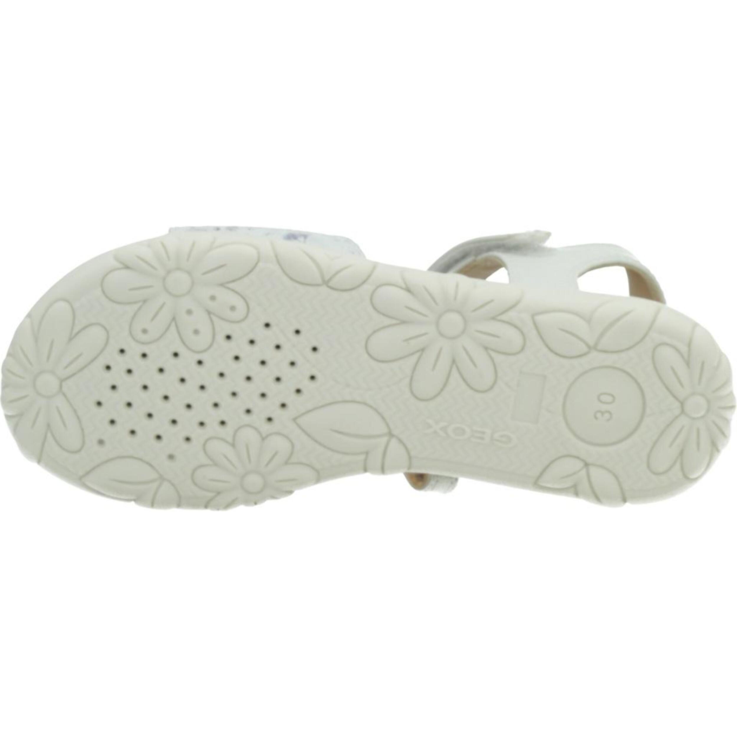 Sandalias Niña de la marca GEOX  modelo J SANDAL HAITI GIRL BLANCO