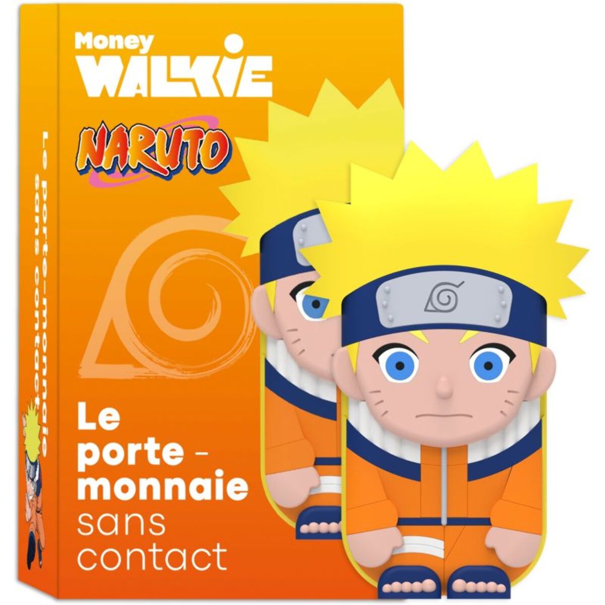 Coque MONEY WALKIE Sans contact avec coque Naruto