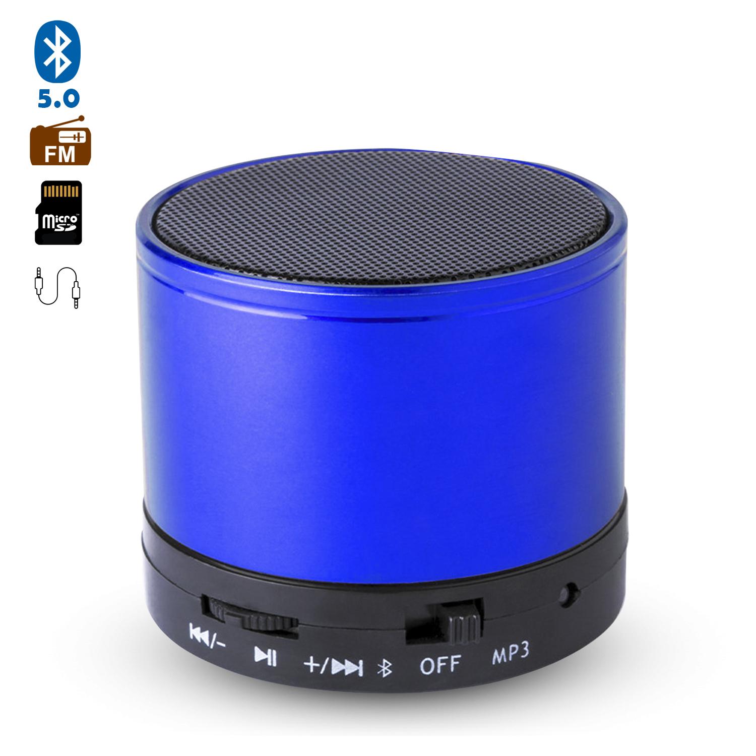 Altoparlante compatto Martins Bluetooth 3.0 3W, con vivavoce e radio FM.