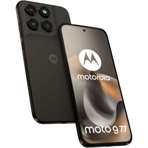 Smartphone MOTOROLA Pack G77 5G 256Go Noir + Watch Motorola Noir