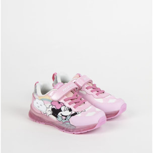 Deportiva Suela Tpr Con Luces Minnie