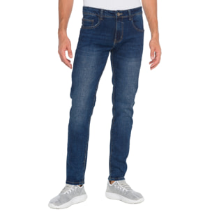 Pantalone denim Hot Buttered Karumba 5 tasche Blu