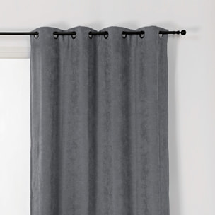 Rideau Alaska isolant et 100 % occultant - Gris anthracite