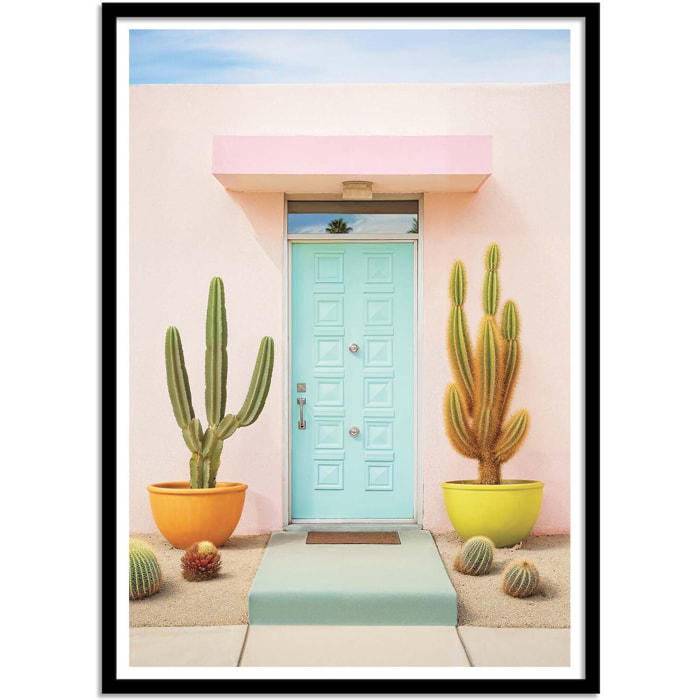 Affiche - Pretty Pastel Palm Springs - Philippe Hugonnard