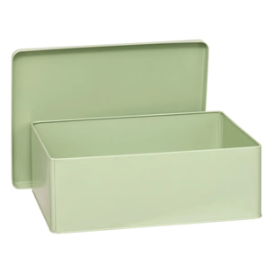 Lot de 3 boîtes Deskolor vert clair