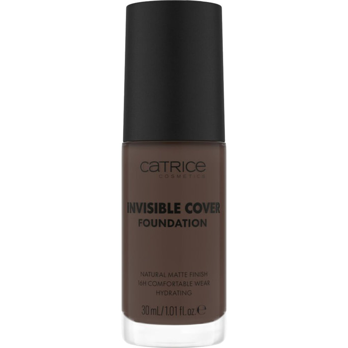 Invisible Cover Foundation - Fond de Teint Couvrant Invisible Fini Mat 30ml