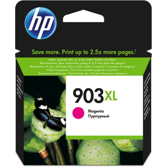 Cartouche d'encre HP Originale 903 XL Magenta Haute Capacité - T6M84AE