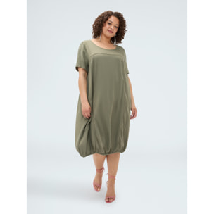 Fiorella Rubino - Vestito a ovetto - Verde militare