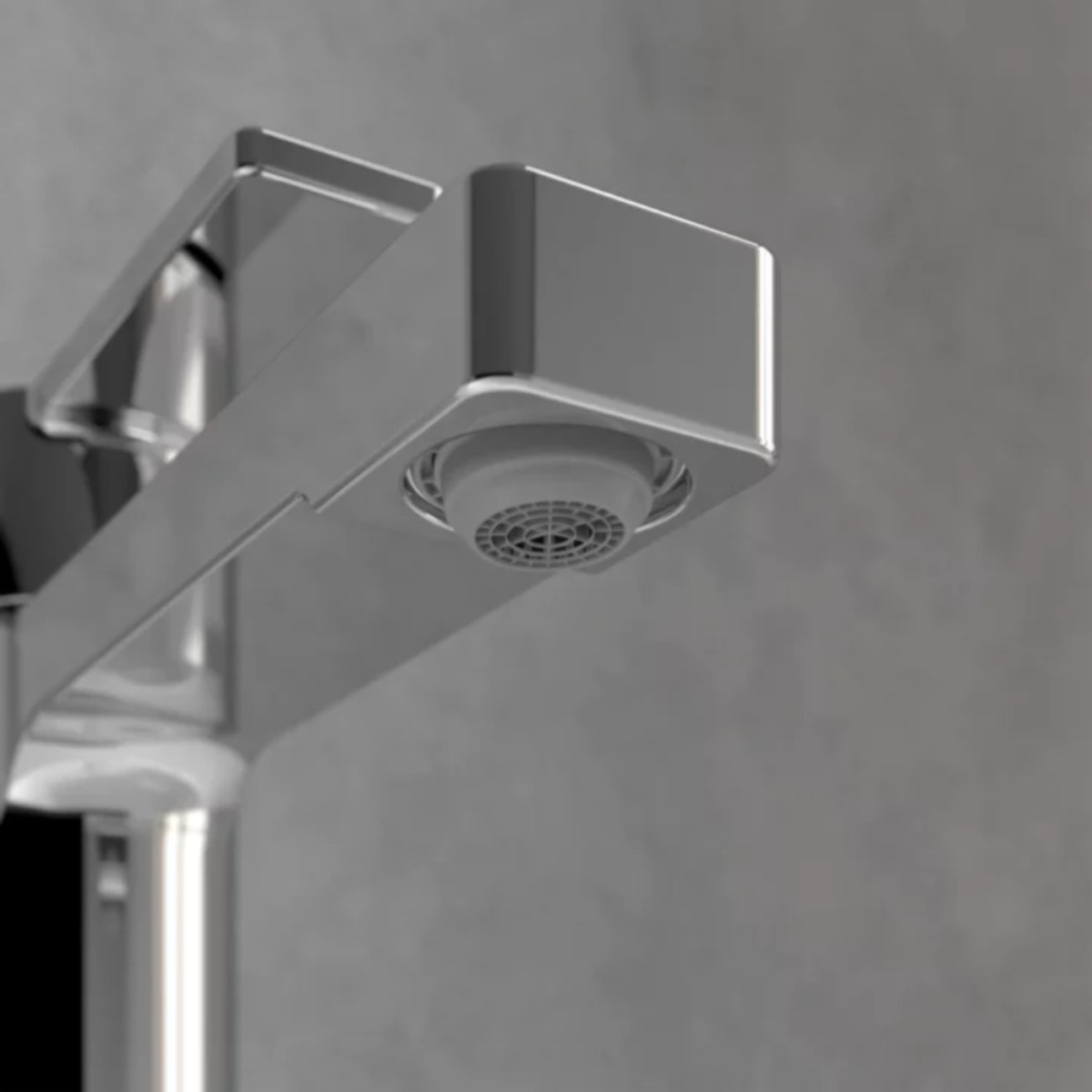 Mitigeur lavabo Architectura avec tirette chrome