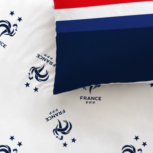 Parure de lit imprimée 100% Coton, FFF RAYURES