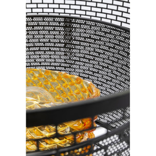 Lampe Coachella 59cm noire Kare Design