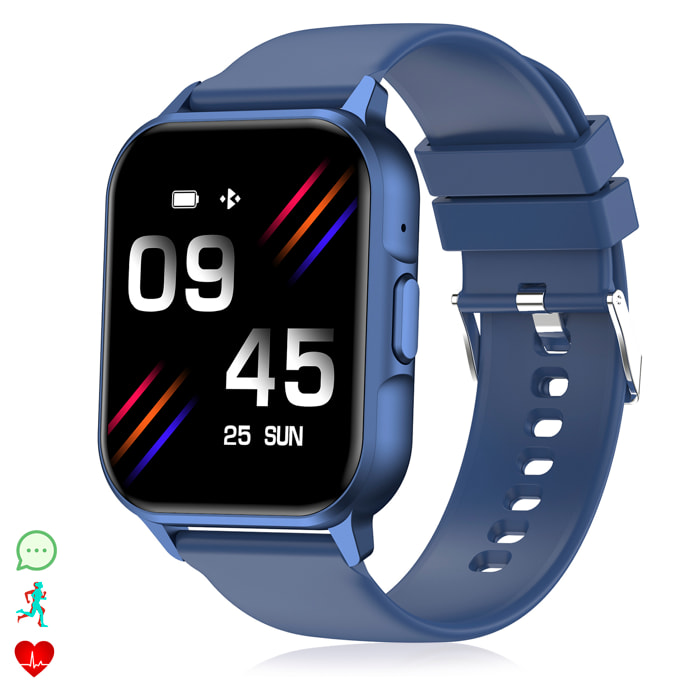 Smartwatch ZW36 con notifiche delle app, diversi modi sportivi. Monitor della pressione e dell'ossigeno, termometro.