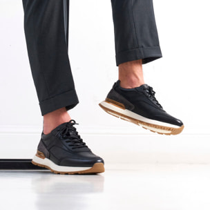 Sneaker British Passport Nero