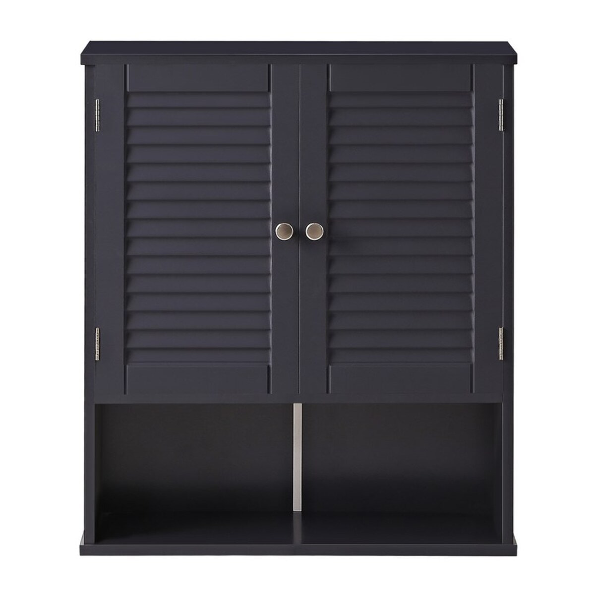 Pensile bagno grigio 60x20x70 cm - Iris