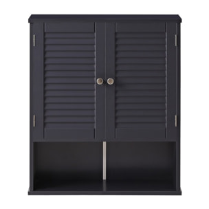 Pensile bagno grigio 60x20x70 cm - Iris