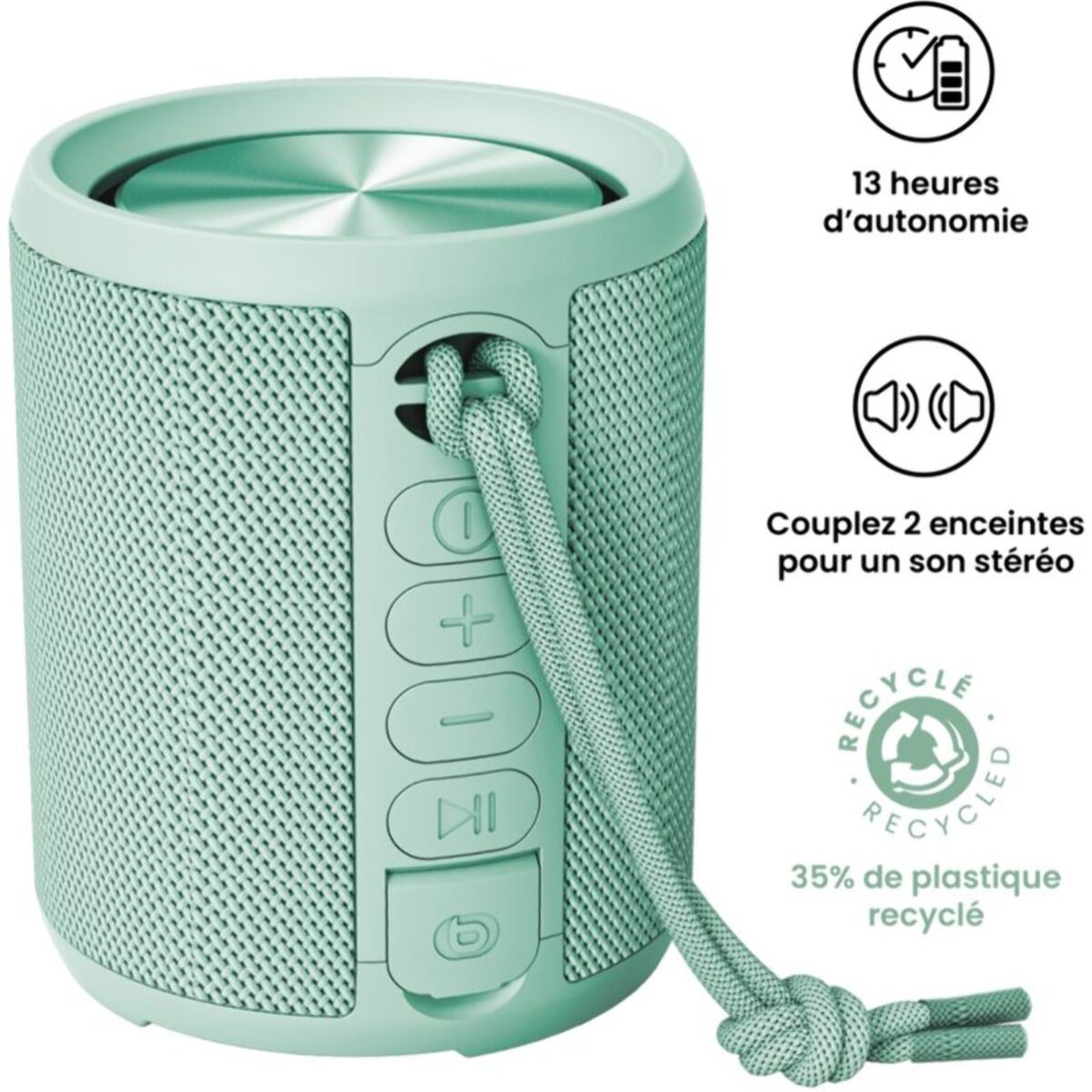 Enceinte portable ESSENTIELB SB70 Mini Amande