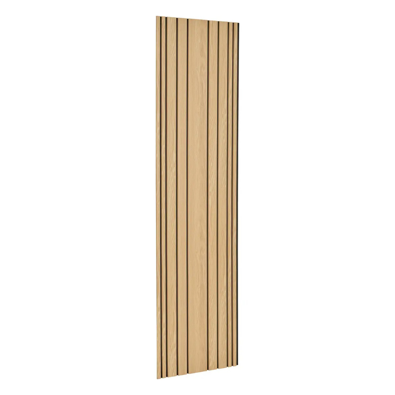 Panneau décoratif mural Colva beige fond noir 240x60cm