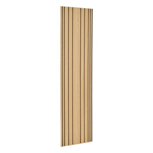 Panneau décoratif mural Colva beige fond noir 240x60cm