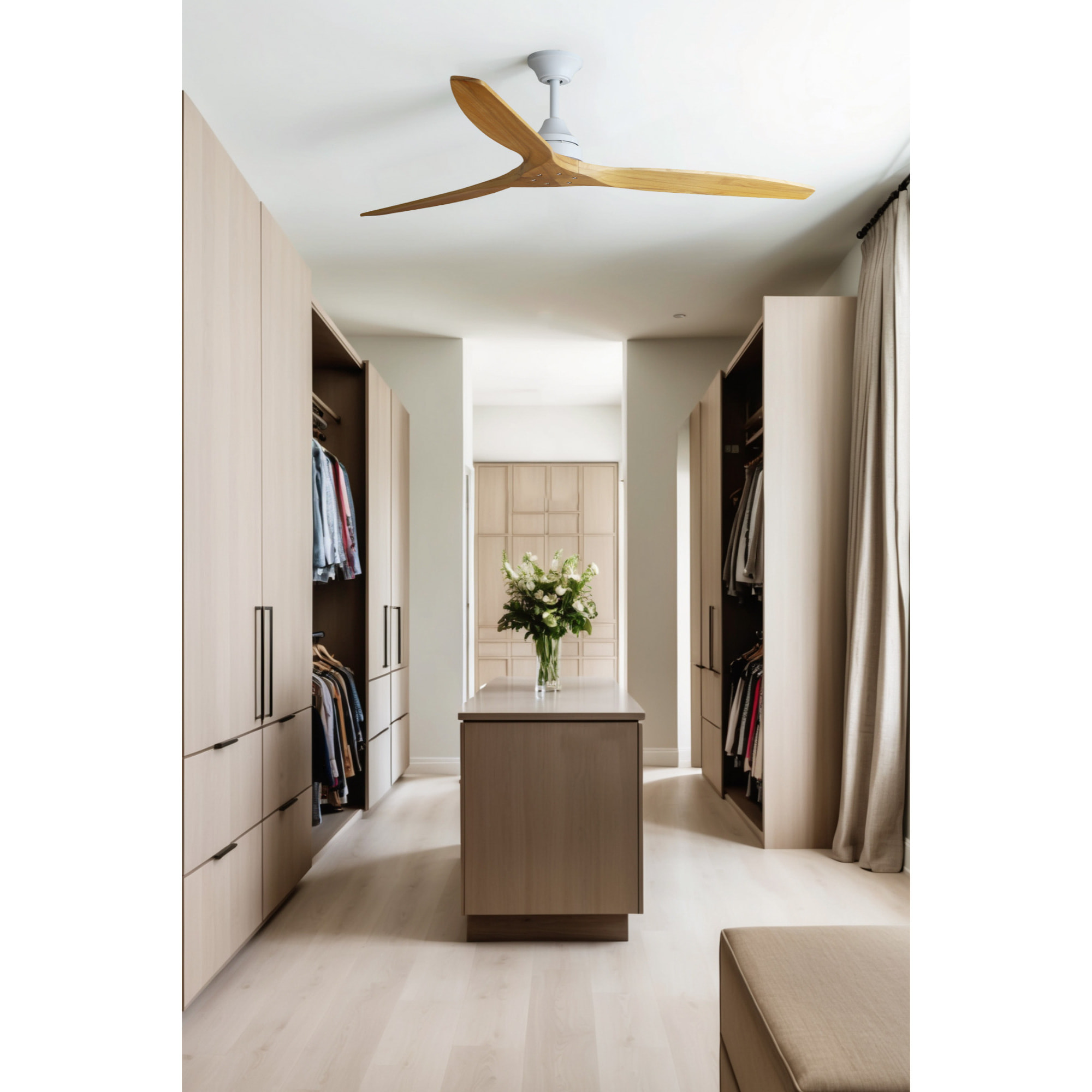 ALO L Ventilador de techo blanco Ø1520