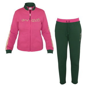 Set Homewear Donna GIVOVA Felpato Full Zip