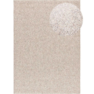 PETRA Alfombra lavable tejido en bucle en crema, varias medidas disponibles.