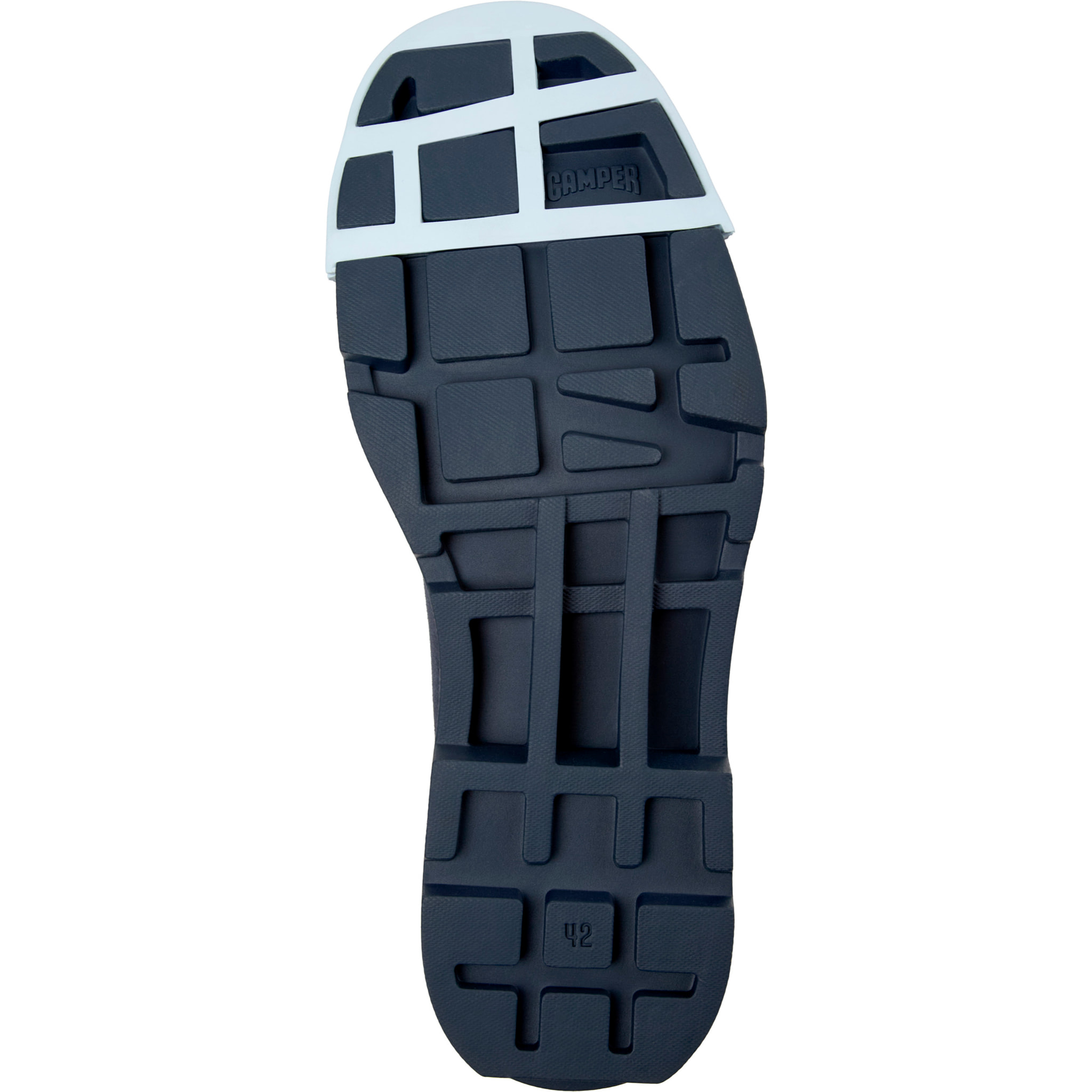 Zapatos de cordones - CAMPER Junction - Azul - Piel de ante
