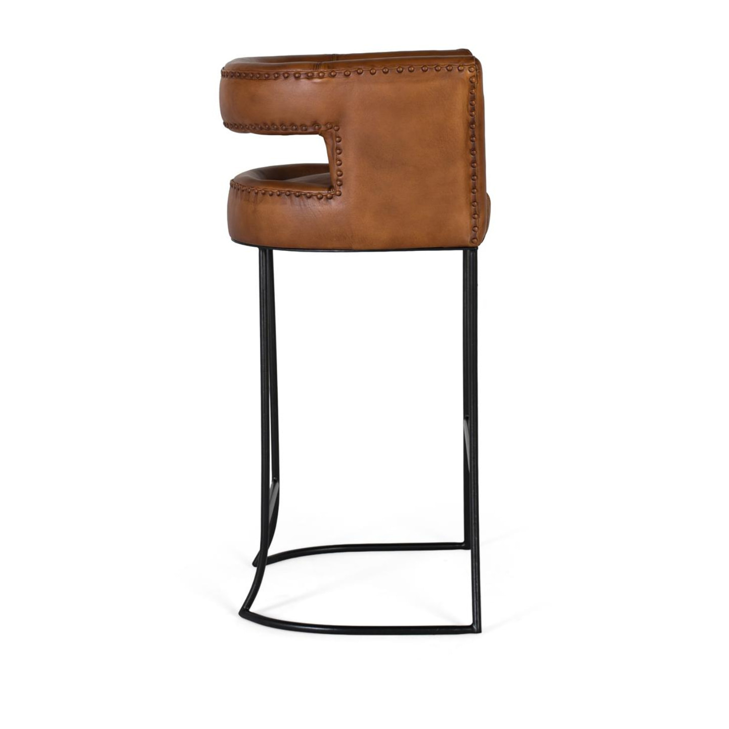 Taburete Vena de piel 101cm x 60cm x 50cm