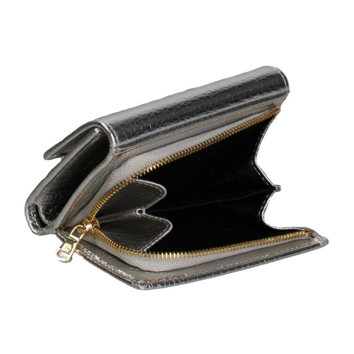 Portafoglio  da donna In Vera pelle Made in Italy 11x8,5x4 cm