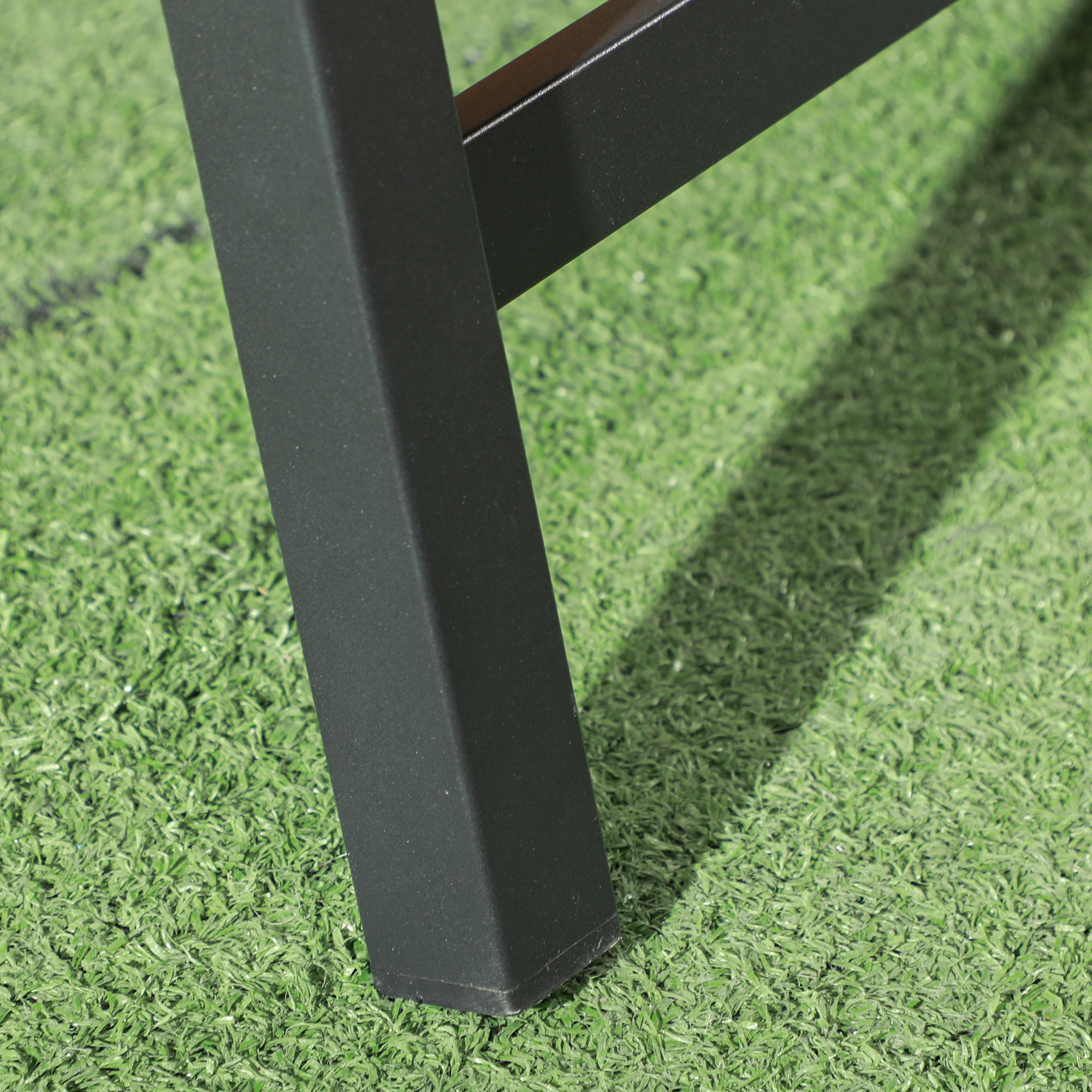 Outsunny Tumbona de Ratán Sintético Plegable Tumbona para Jardín con Respaldo Ajustable en 5 Niveles y Marco de Acero Carga 150 kg para Patio Terraza Gris