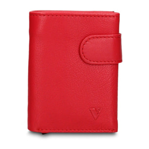 Portafoglio uomo in vera pelle - Modello Novara Elite - Casual - 7.5 x 10.0 x 2.0 cm