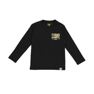 T-shirt Leone bambino con maniche lunghe Gold Boy