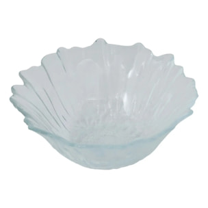 Coupelle en verre Fleur de rose