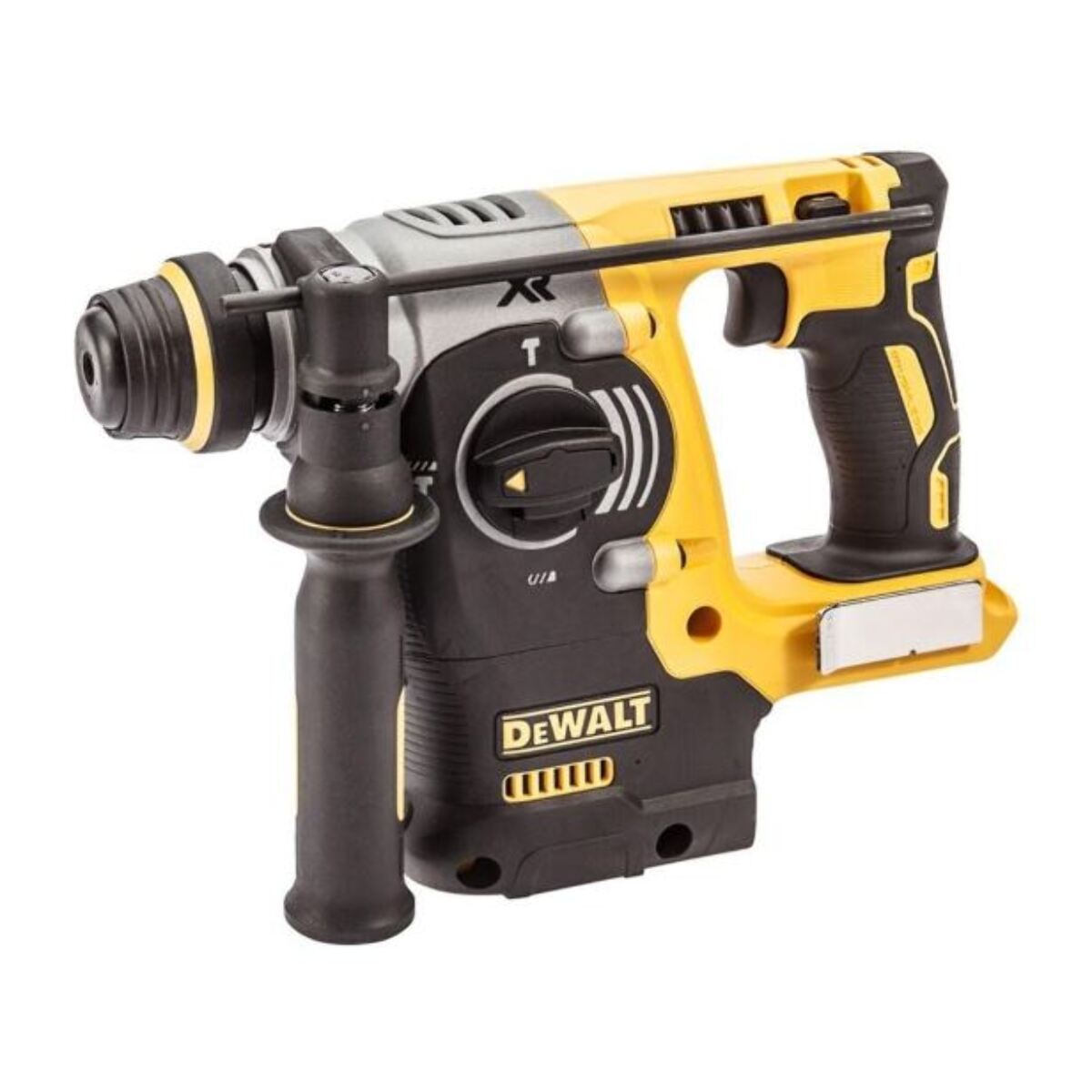 Kit premium 8 outils XR 18V : perceuse - visseuse percussion - visseuse à chocs - scie circulaire - Multi-cutter - Lampe - meuleuse - Perforateur SDS-Plus - scie sabre - DEWALT - avec 4 batteries 18V 5.0Ah - chargeur double - 3 coffrets -DCK853P4