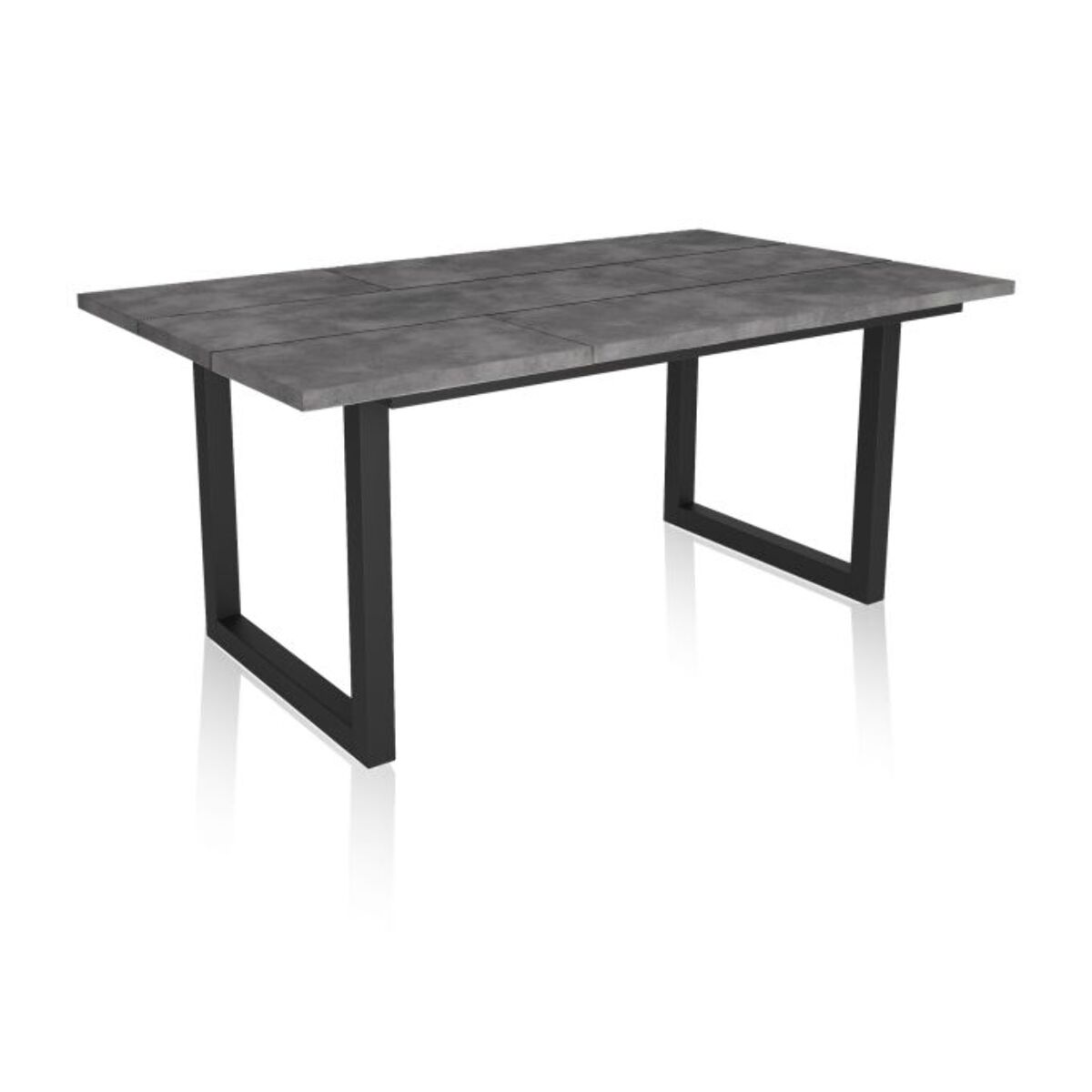 Mesa de comedor Altea 170 Cemento Negro