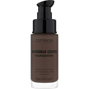 Invisible Cover Foundation - Fond de Teint Couvrant Invisible Fini Mat 30ml