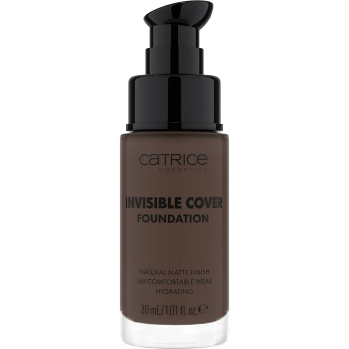 Invisible Cover Foundation - Fond de Teint Couvrant Invisible Fini Mat 30ml