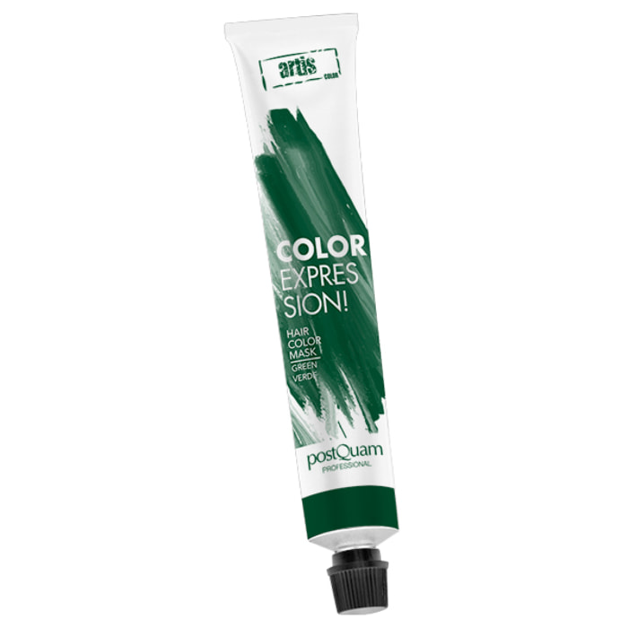 Masque capillaire avec texture légère. vert 60gr.