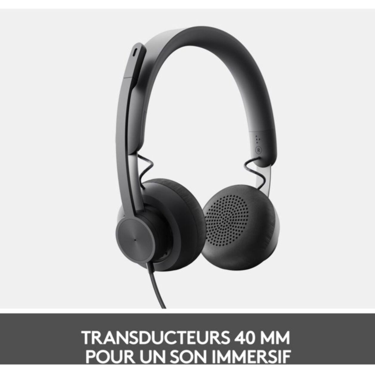 Micro-casque LOGITECH Zone 750 Graphite