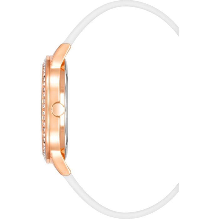 Reloj Juicy Couture JC1342RGWT Mujer Analogico Cuarzo con Correa de Silicona