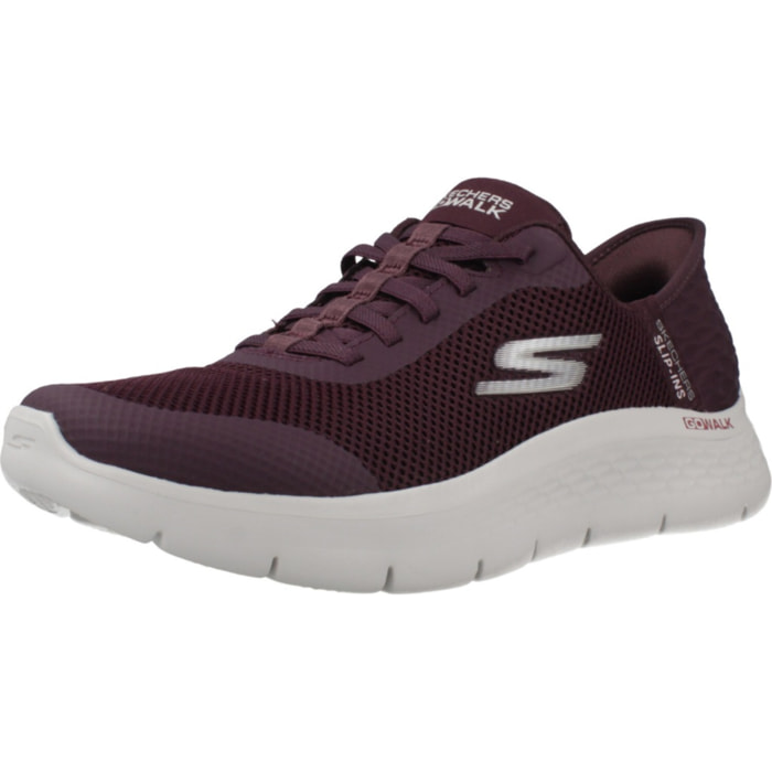 Sneakers De  Mujer Go Walk Flex Grand Entry Burdeos