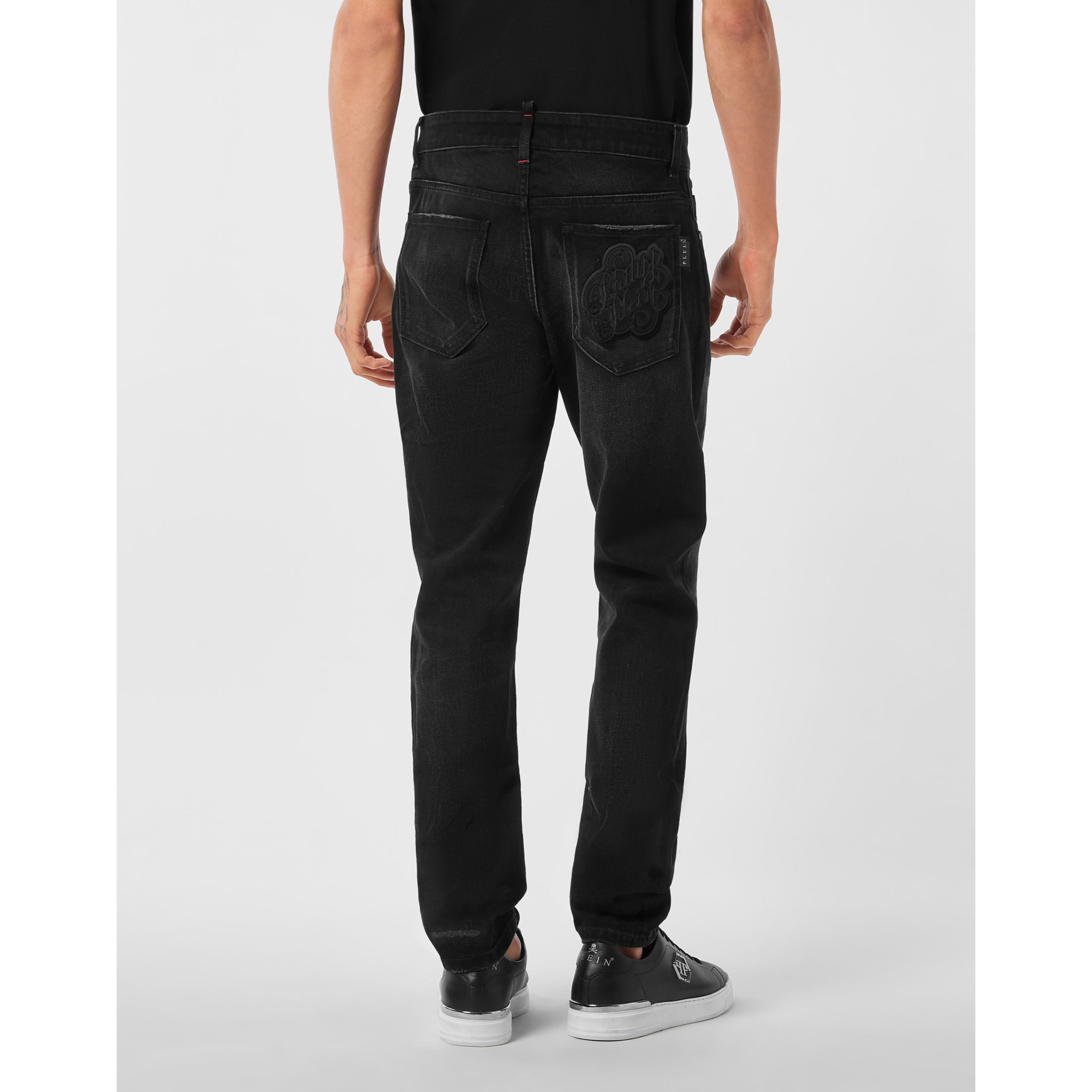 PHILIPP PLEIN Vaqueros de corte recto