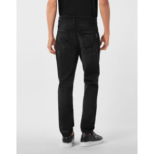 PHILIPP PLEIN Vaqueros de corte recto