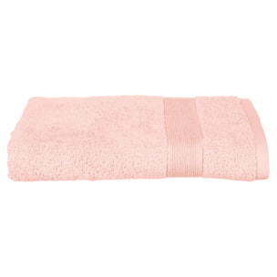 Drap de douche "Essentiel" - coton 450 gr/m² - rose 70x130 cm