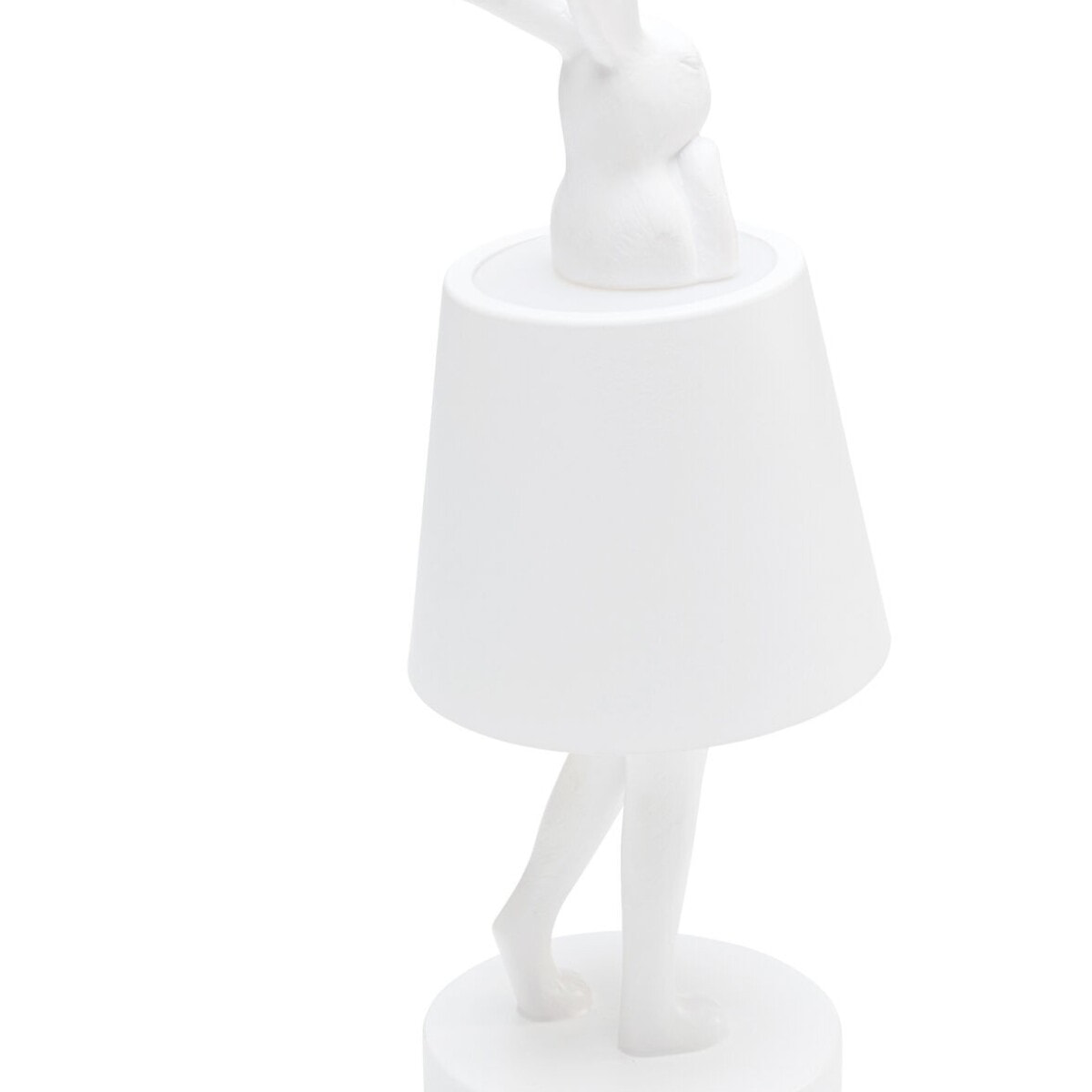 Lampe Animal lapin LED 29cm blanche Kare Design