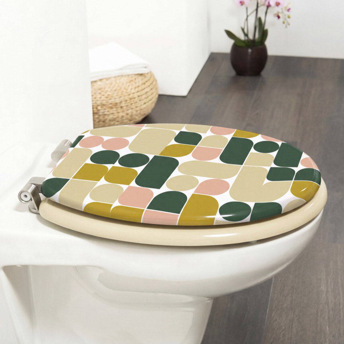 Abattant wc MDF JOYCE - Charnières Inox MSV